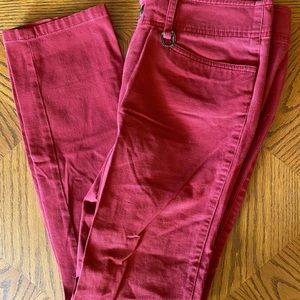 Lauren Ralph Lauren red dress pants size 2